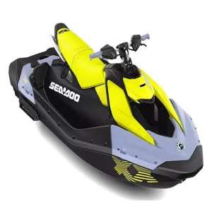 black and green spark trixx 2 up jet ski with 90 hp