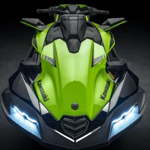 Green 2024 Kawasaki Jet Ski Ultra 310LX-S and LED accent lights